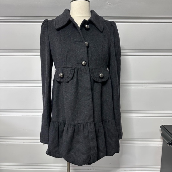 Miss Me Wool Blend Jacket (Juniors) - Picture 2 of 7